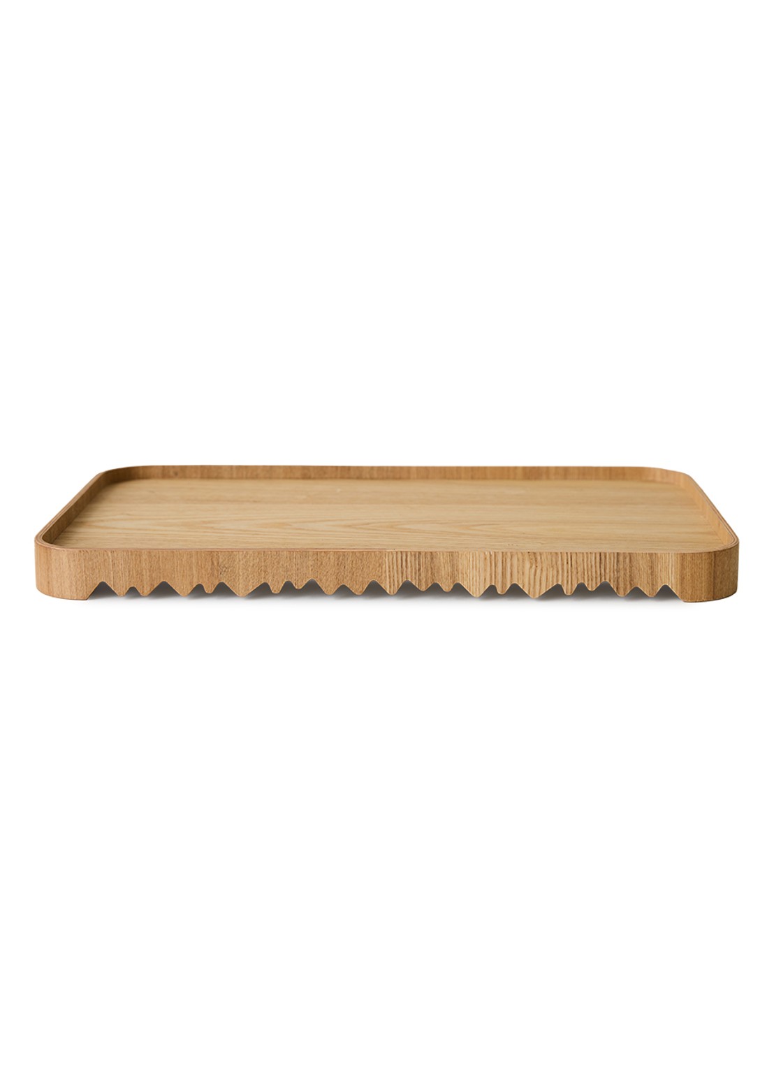 HKliving Dienblad 50 x 30 cm - voorkant beige
