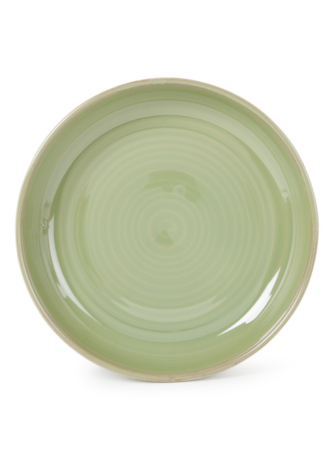 HKliving Diep bord 21,5 cm - voorkant lichtgroen