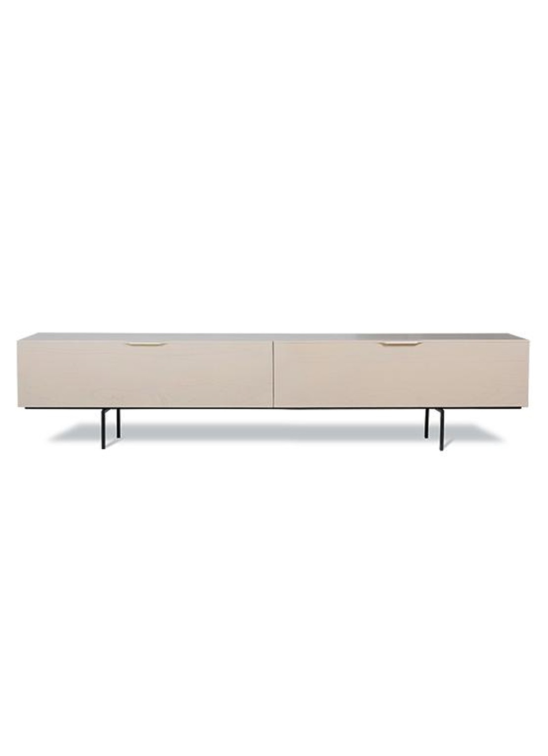 HKliving Dressoir 167 x 36 cm - voorkant beige