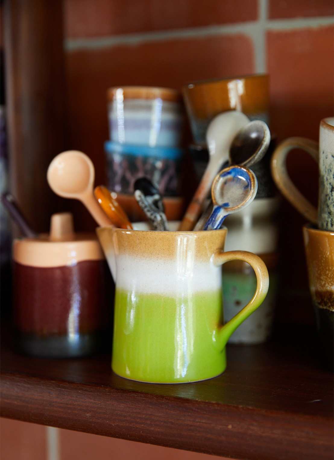 HKliving Force koffielepel set van 4 - detail 5 multicolor