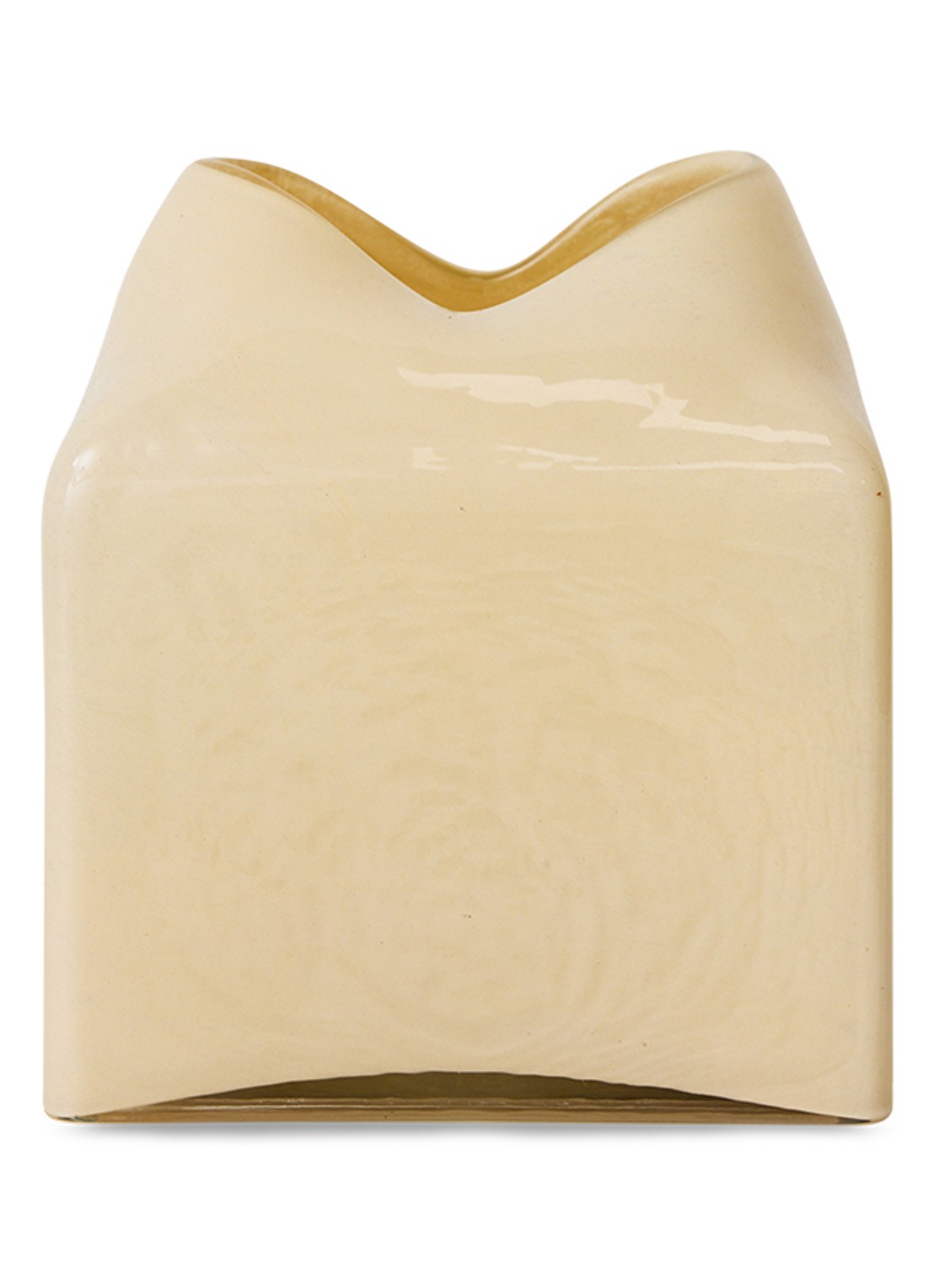 HKliving Forma vaas - voorkant 3 naturel