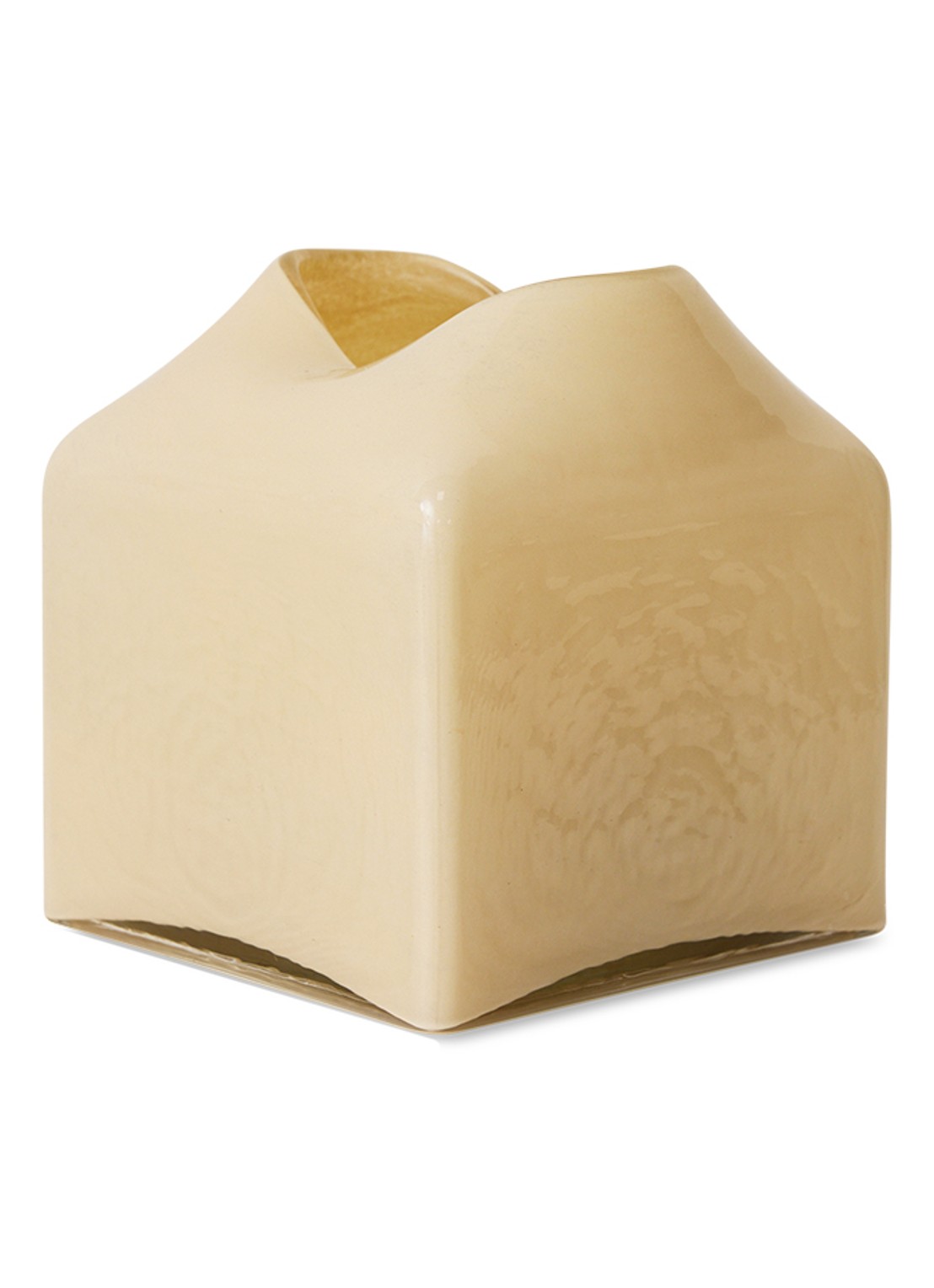 HKliving Forma vaas - voorkant 4 naturel