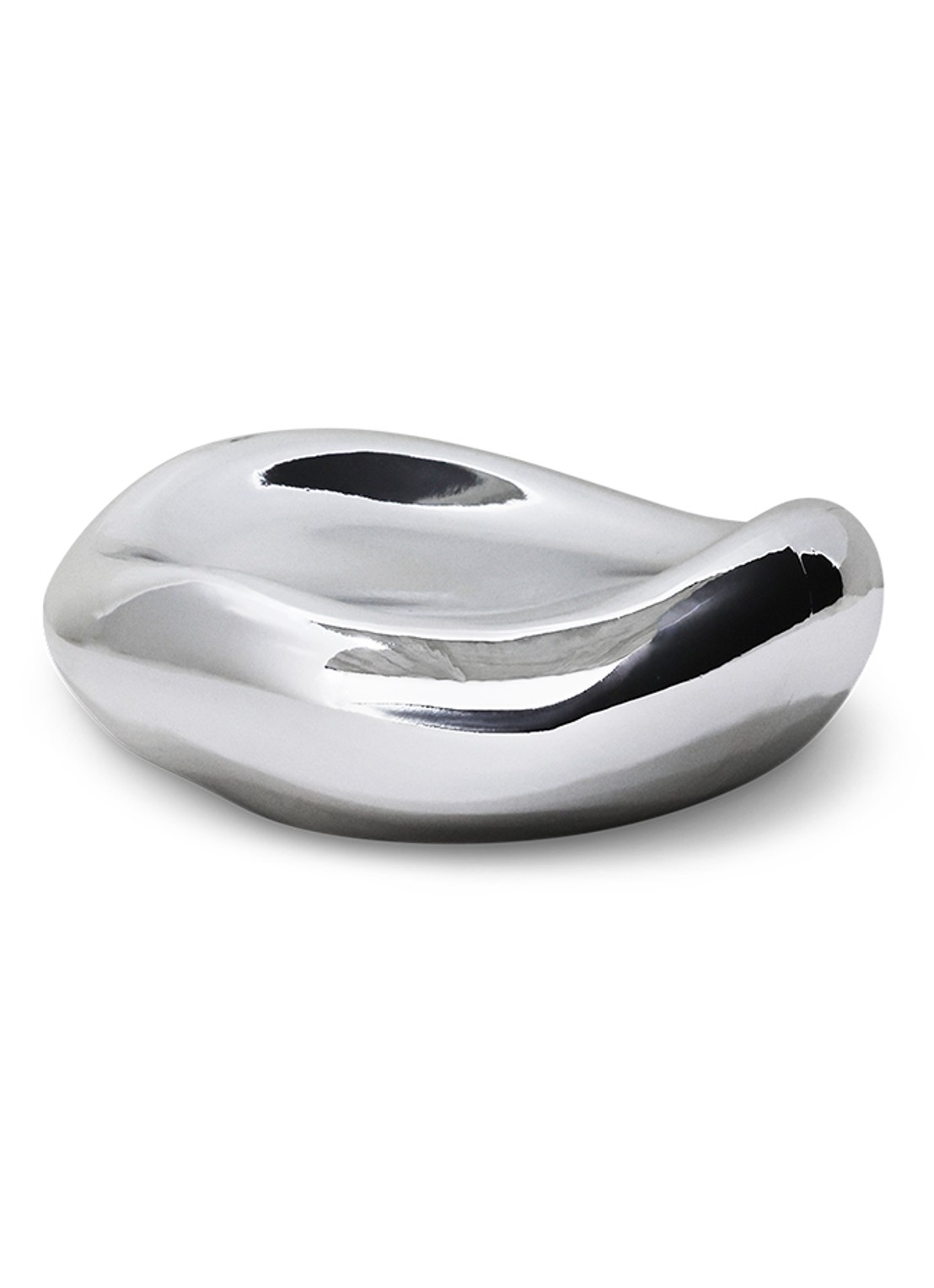 HKliving Gleam schaal 26 cm - voorkant 3 metallic