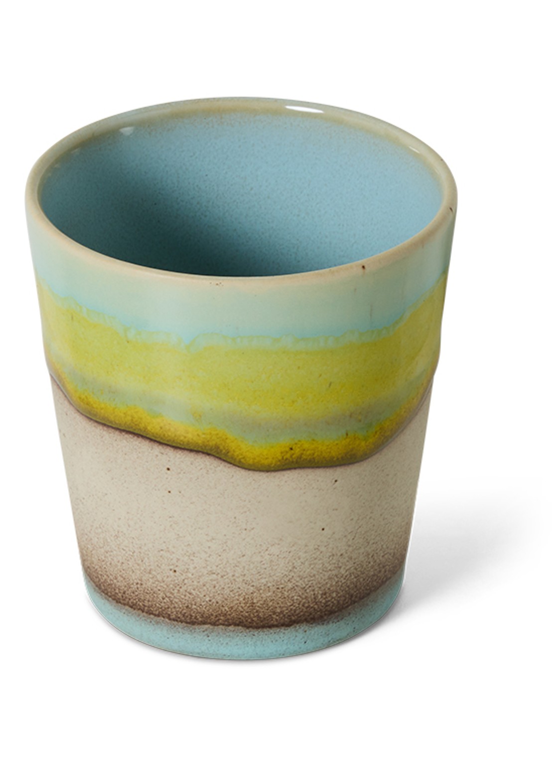 HKliving Glint mok - detail 3 donkerblauw