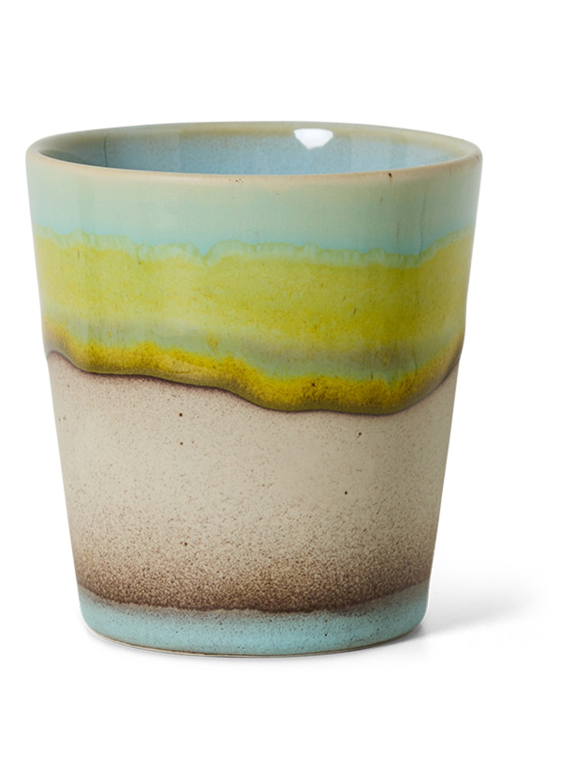 HKliving Glint mok - voorkant donkerblauw