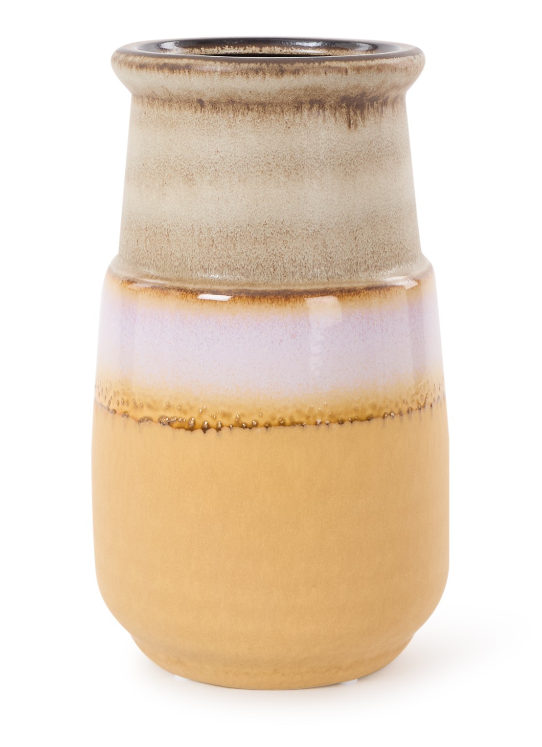 HKliving Grand vaas 43,5 cm - voorkant zand
