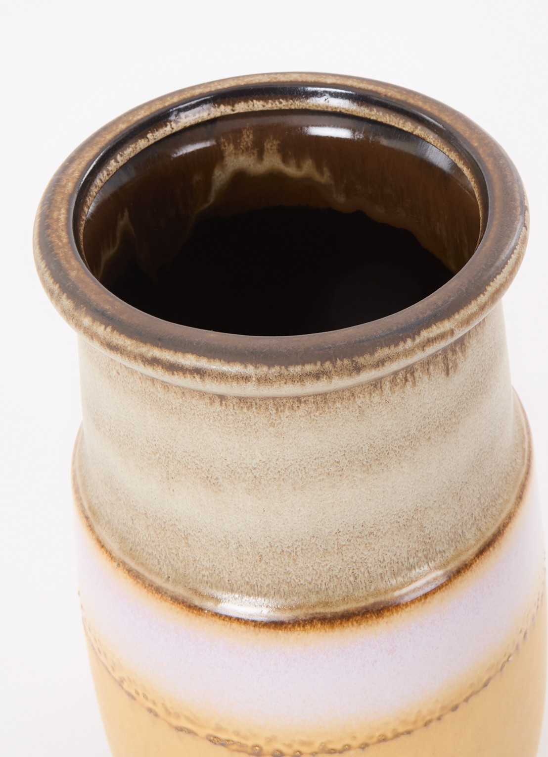 HKliving Grand vaas 43,5 cm - voorkant 2 zand