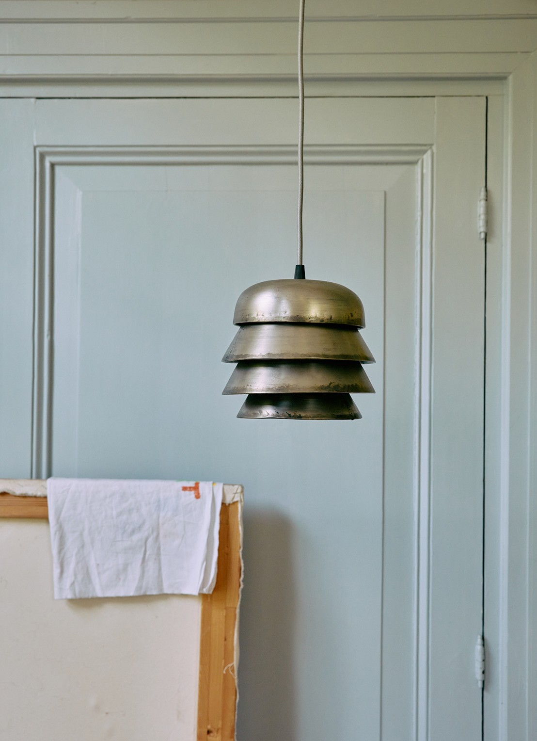 HKliving Hanglamp 20 cm - detail 3 zilver