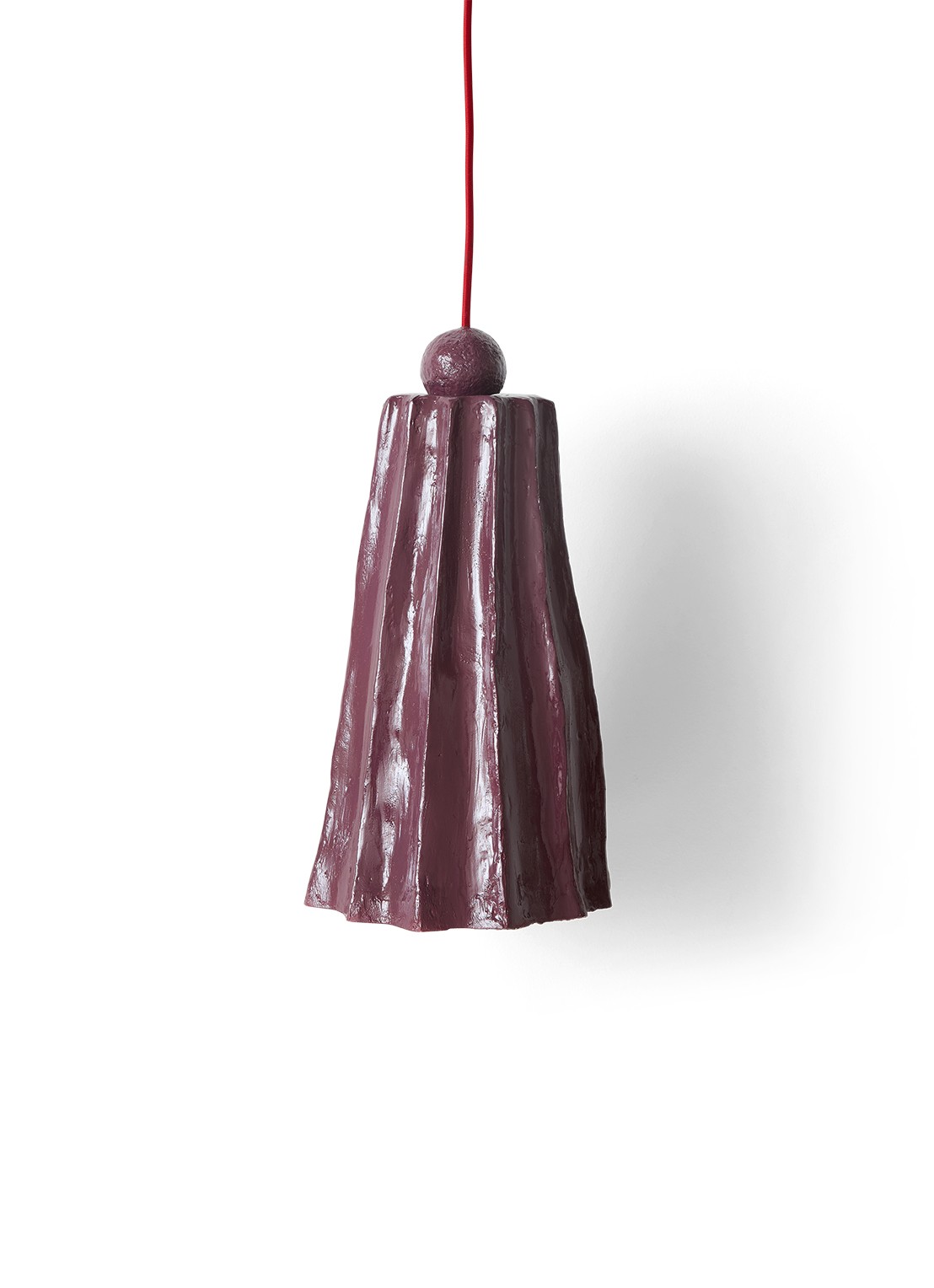 HKliving Hanglamp 37 cm - voorkant bruin