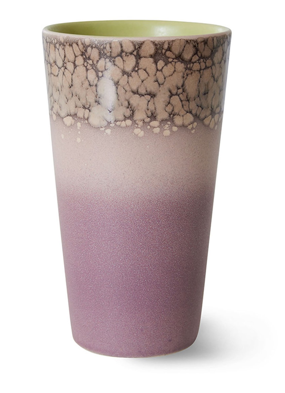 HKliving Haze koffiekopje 30 cl - voorkant lila