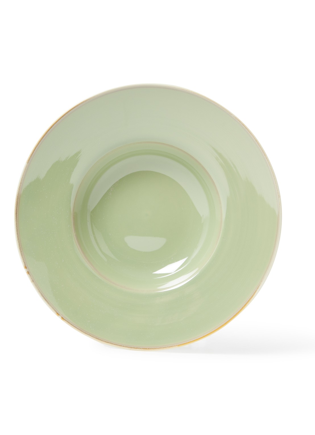 HKliving Home Chef pastabord 28 cm - voorkant 4 lichtgroen
