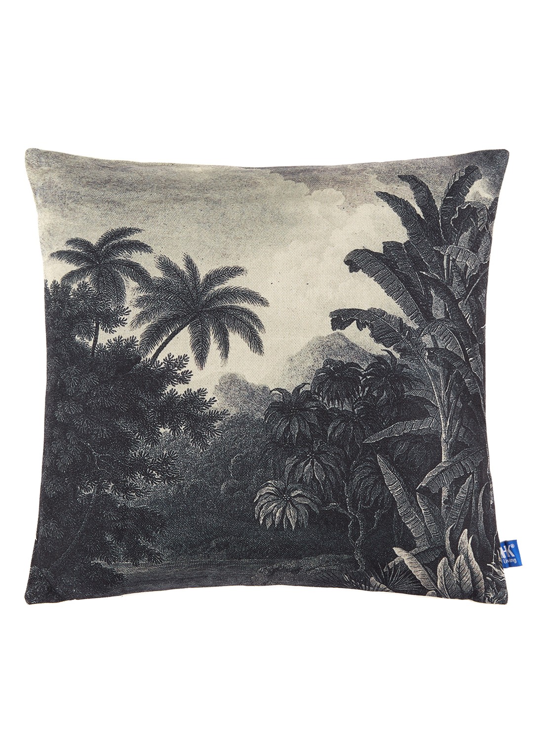 HKliving Jungle sierkussen 45 x 45 cm - voorkant beige
