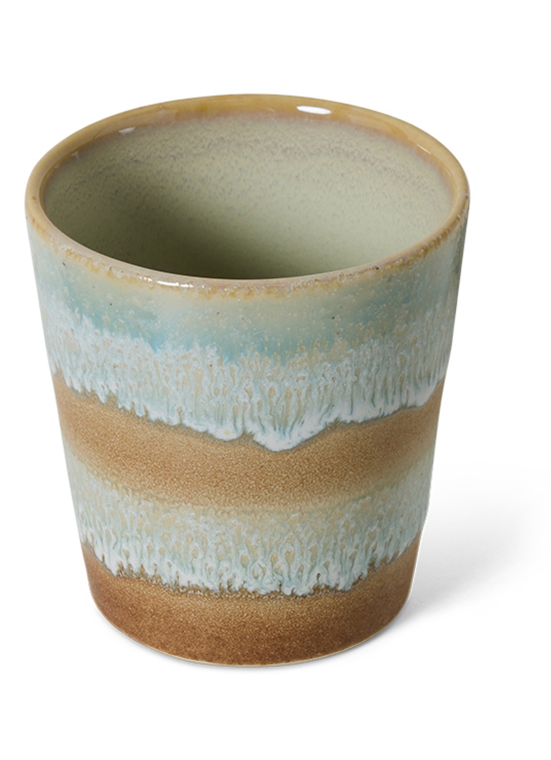 HKliving Koffiekopje 25 cl - detail donkerblauw
