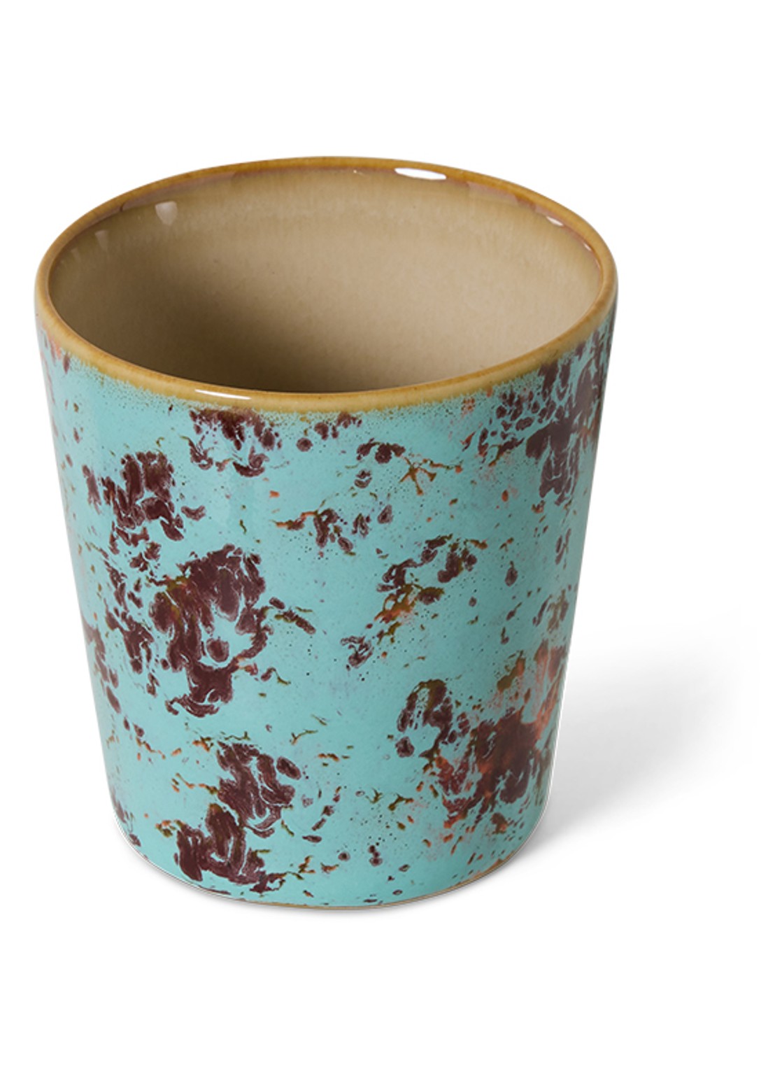 HKliving Koffiekopje 25 cl - detail 3 donkerblauw