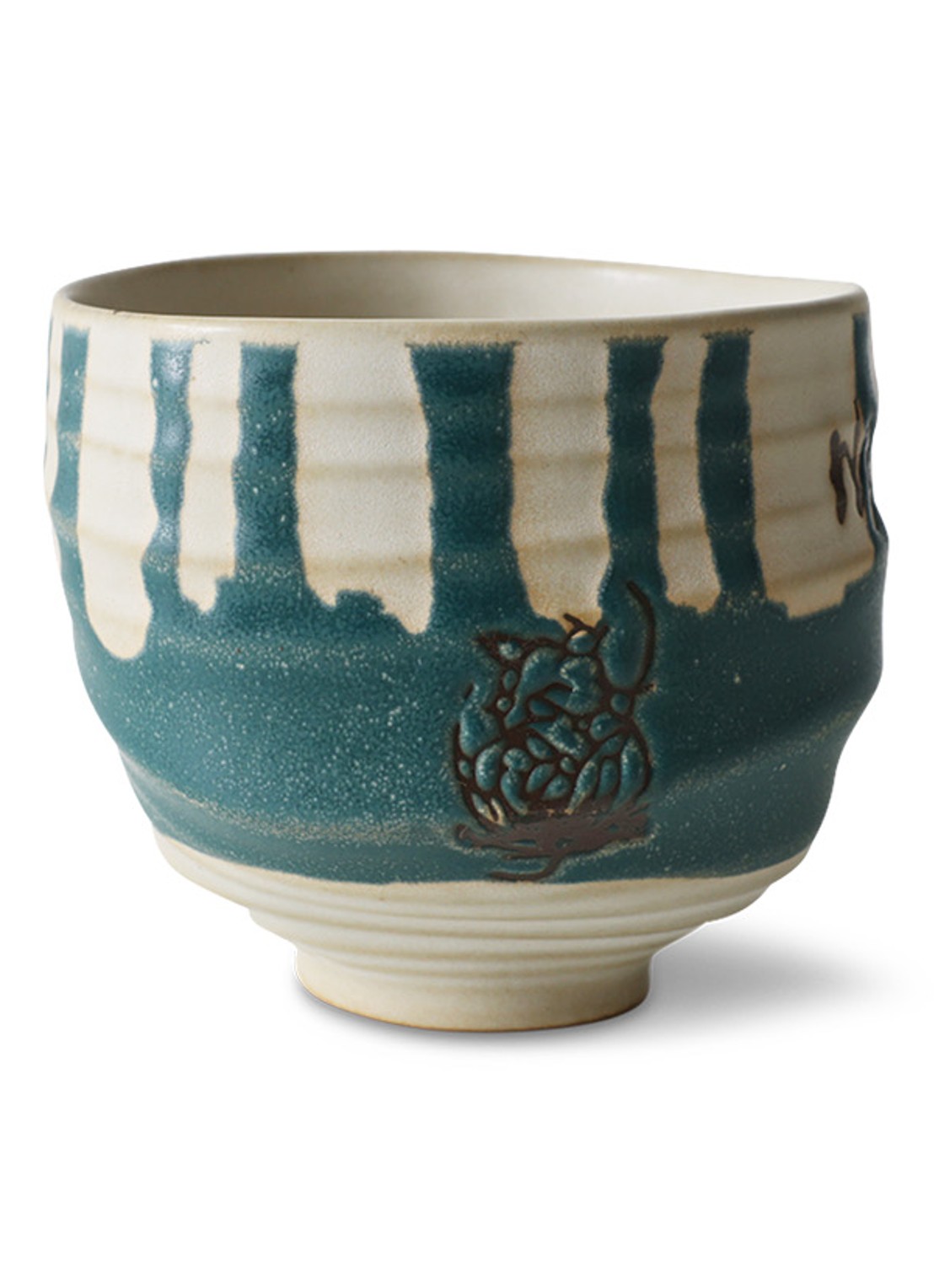 HKliving Koffiekopje 7,5 cm - voorkant 2 zeegroen