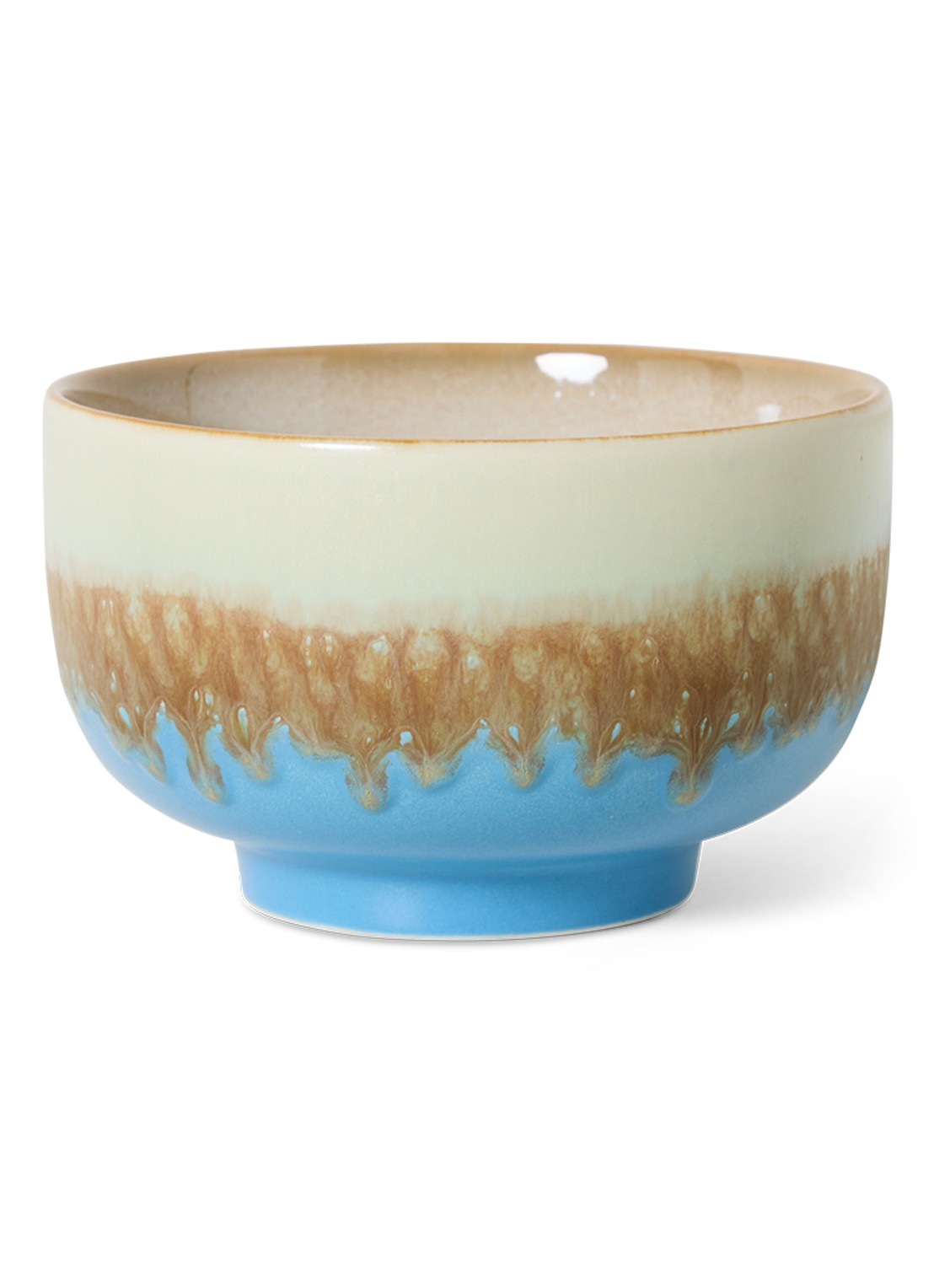 HKliving Kom 13,5 cm - voorkant donkerblauw