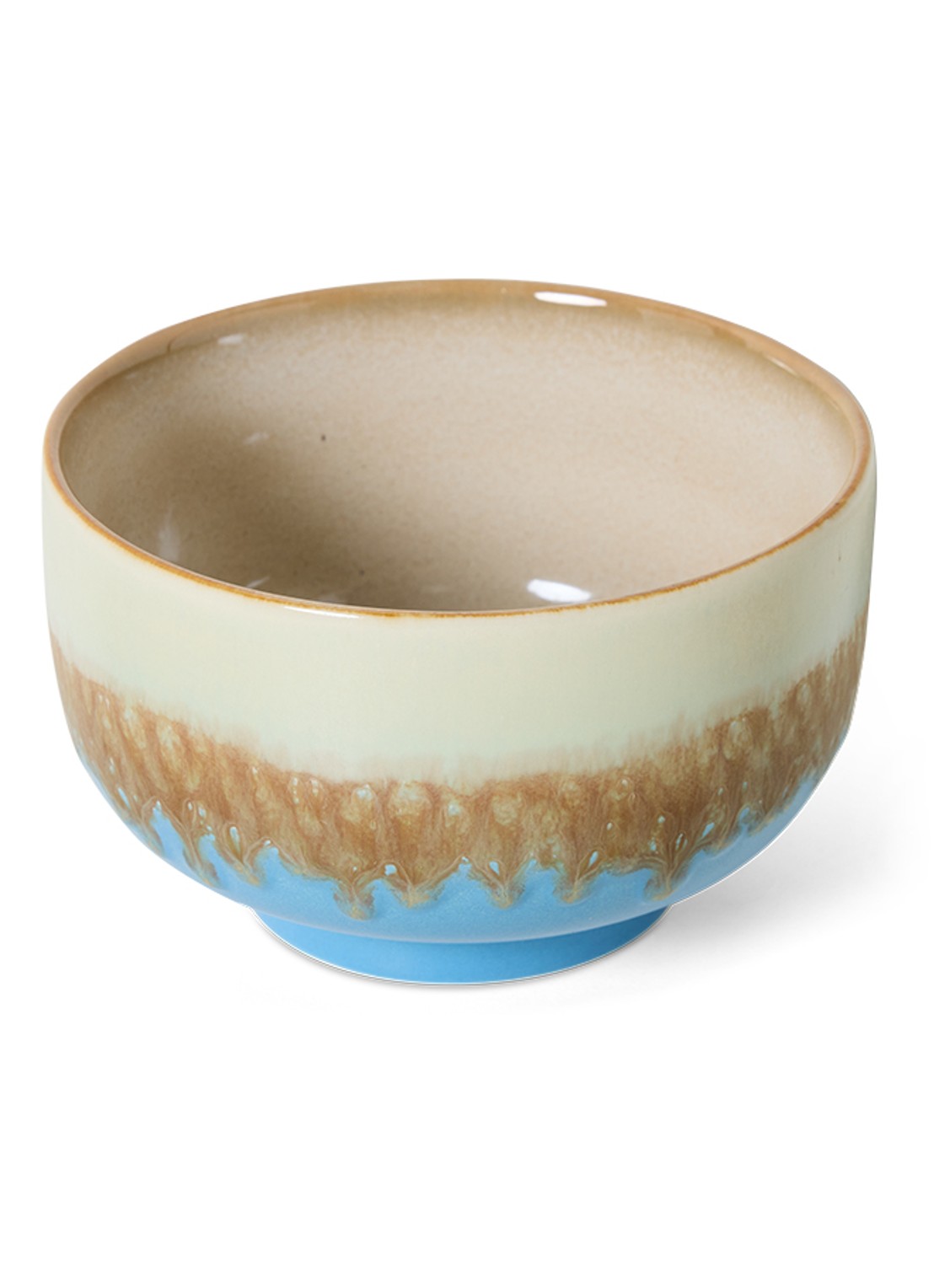 HKliving Kom 13,5 cm - voorkant 2 donkerblauw