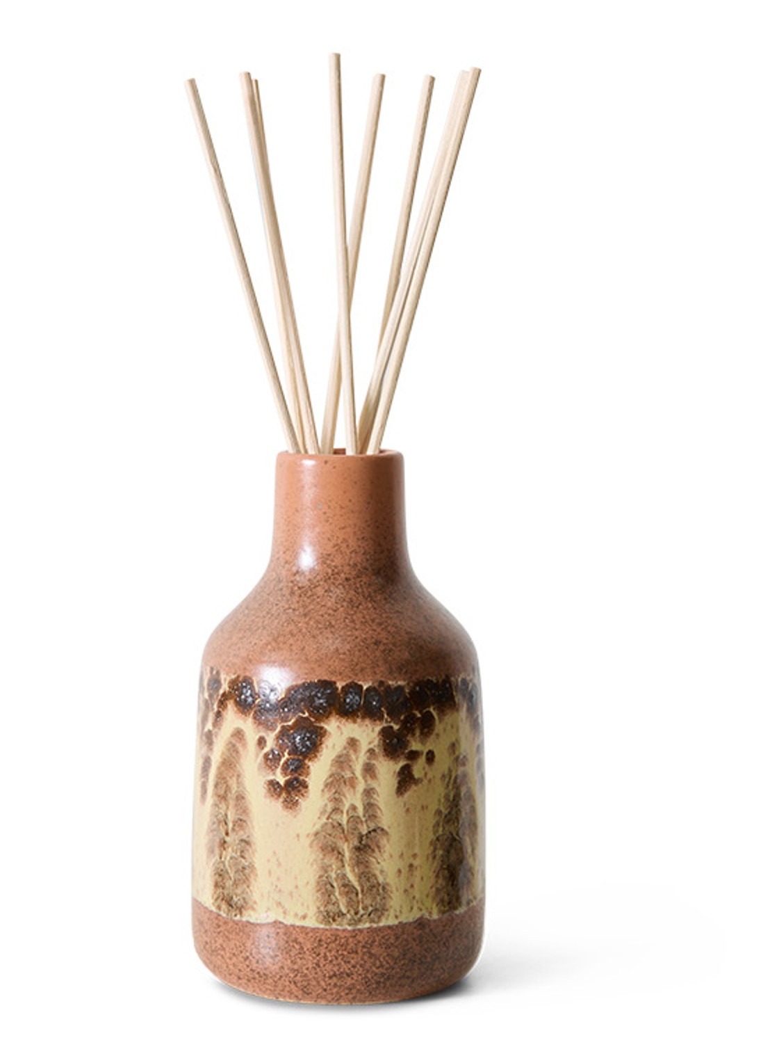 HKliving Kyoto geurstokjes 200 ml - voorkant 3 bruin