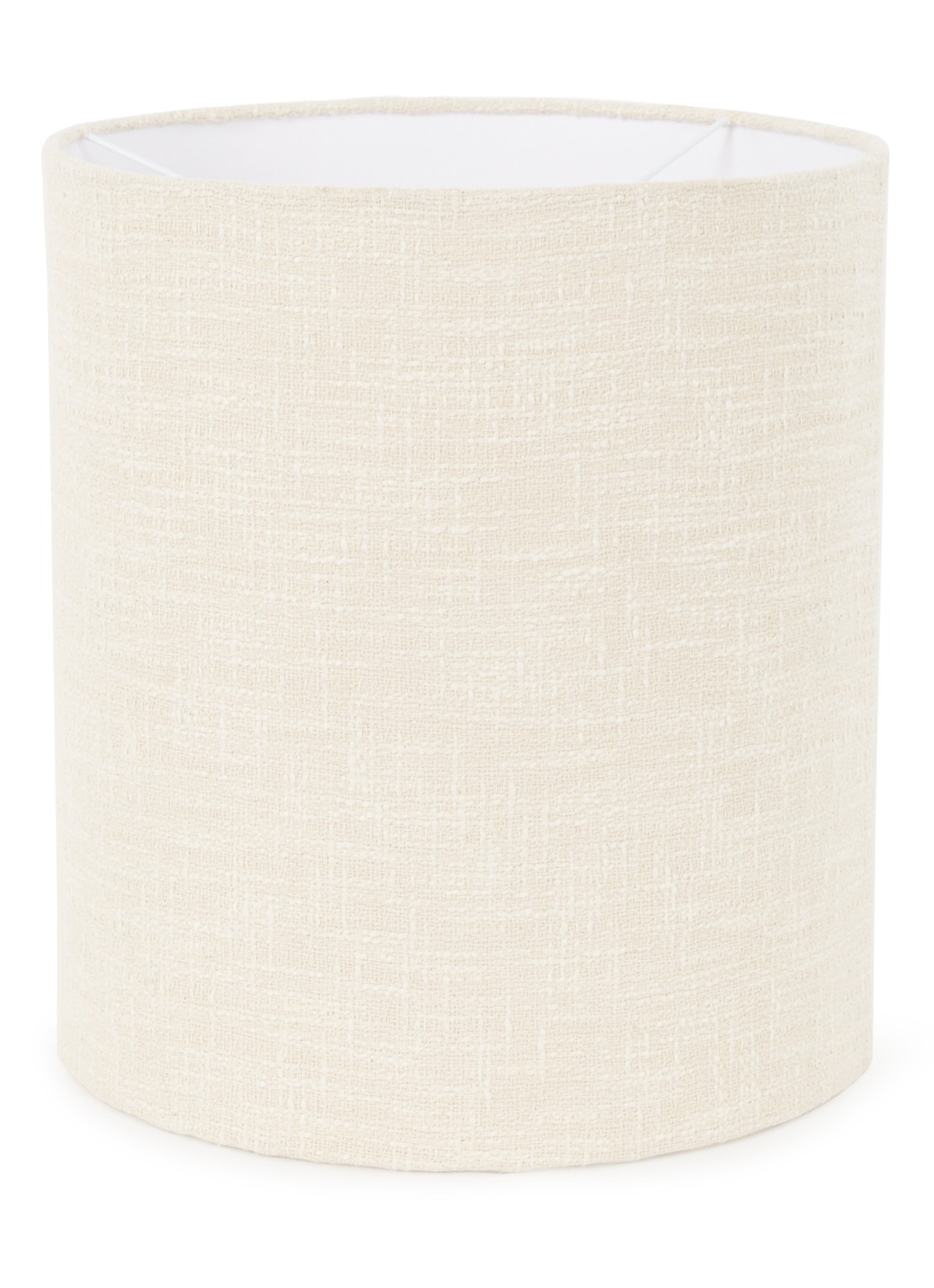 HKliving Lampenkap van linnen Ø38 cm - voorkant beige