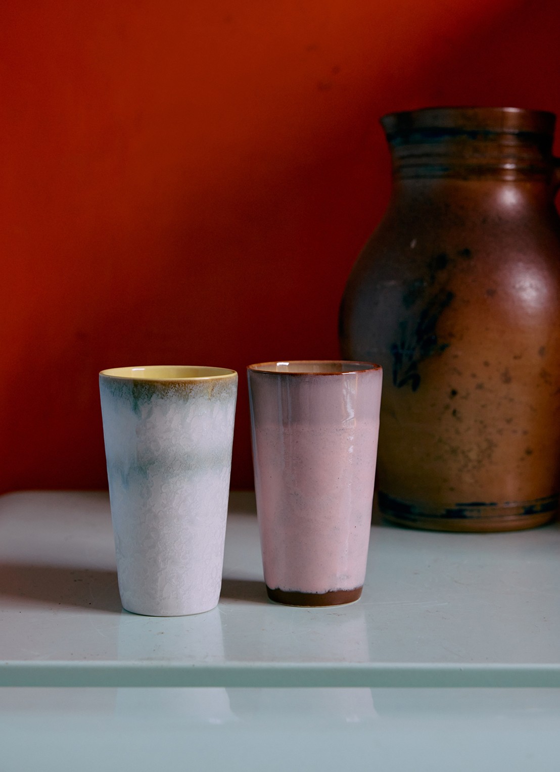HKliving Latte mok 30 cl - detail 4 multicolor