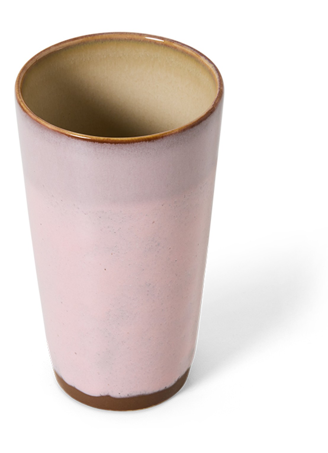 HKliving Latte mok 30 cl - voorkant 2 roze
