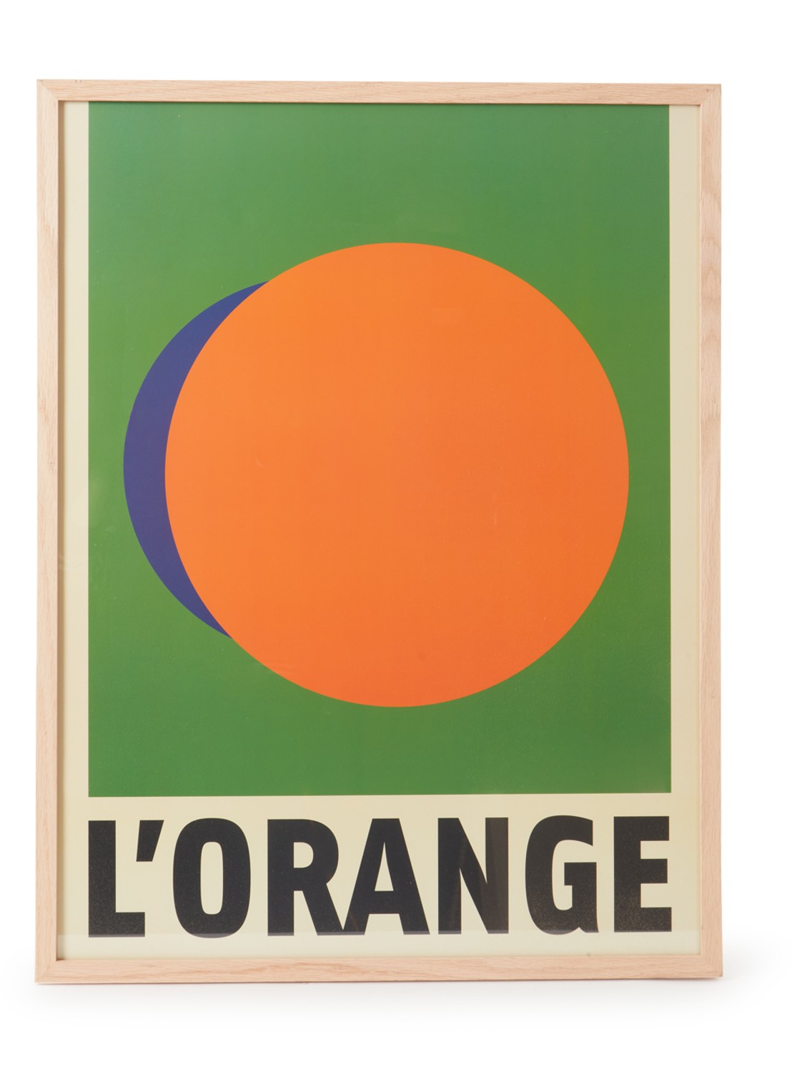HKliving LÓrange Metro wanddecoratie - voorkant orange