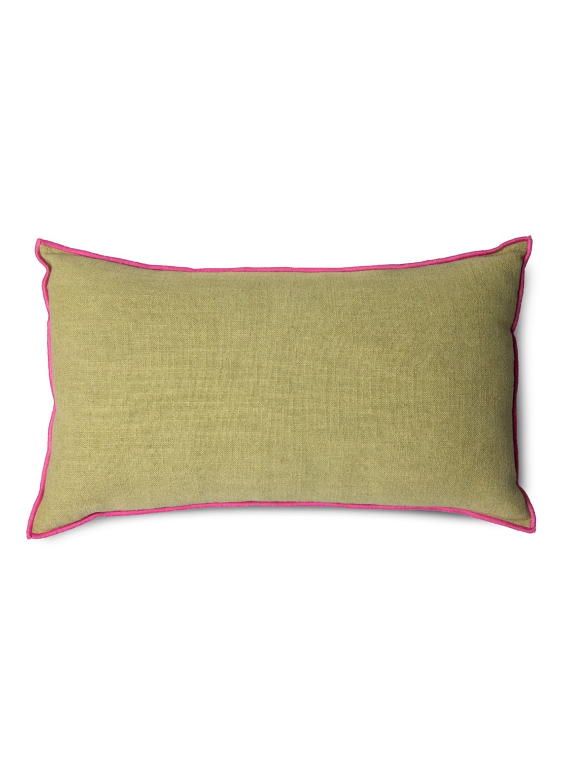 HKliving Mansion sierkussen 50 x 30 cm - voorkant groen