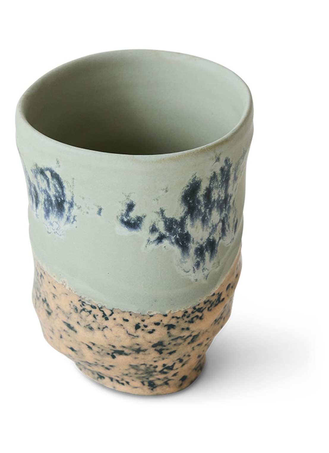 HKliving Mok 9,2 cm - voorkant 3 groen