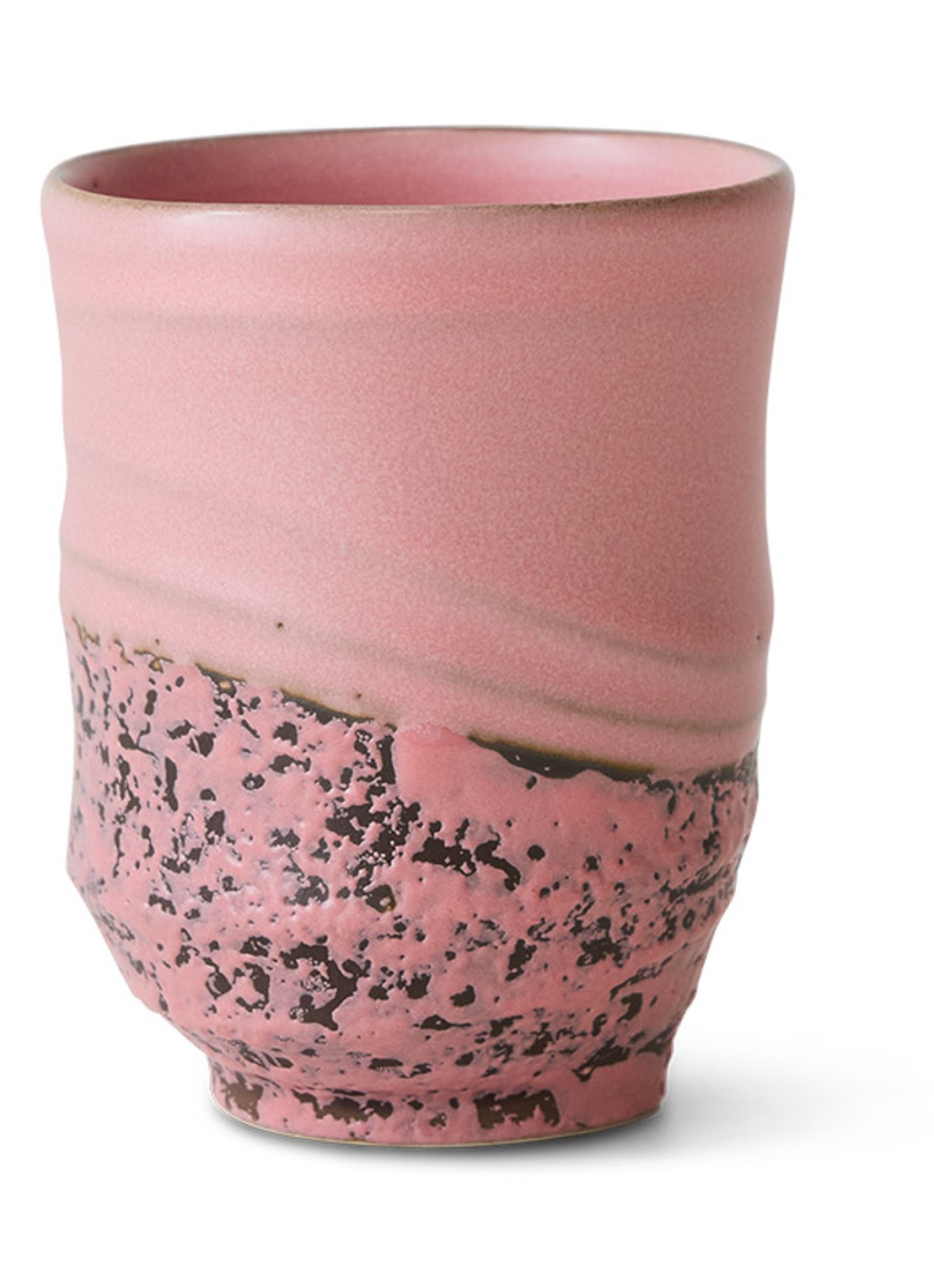 HKliving Mok 9,2 cm - voorkant 2 roze