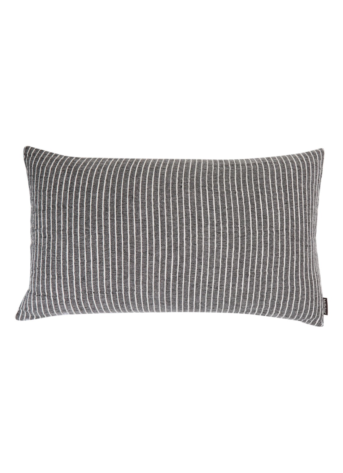 HKliving Monochrome sierkussen 70 x 40 cm - voorkant 3 donkergrijs