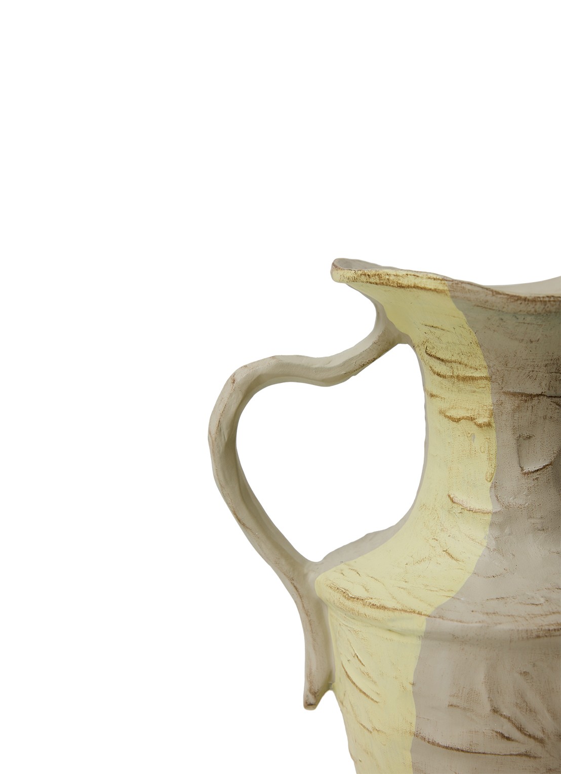 HKliving New Classics vaas - achterkant beige