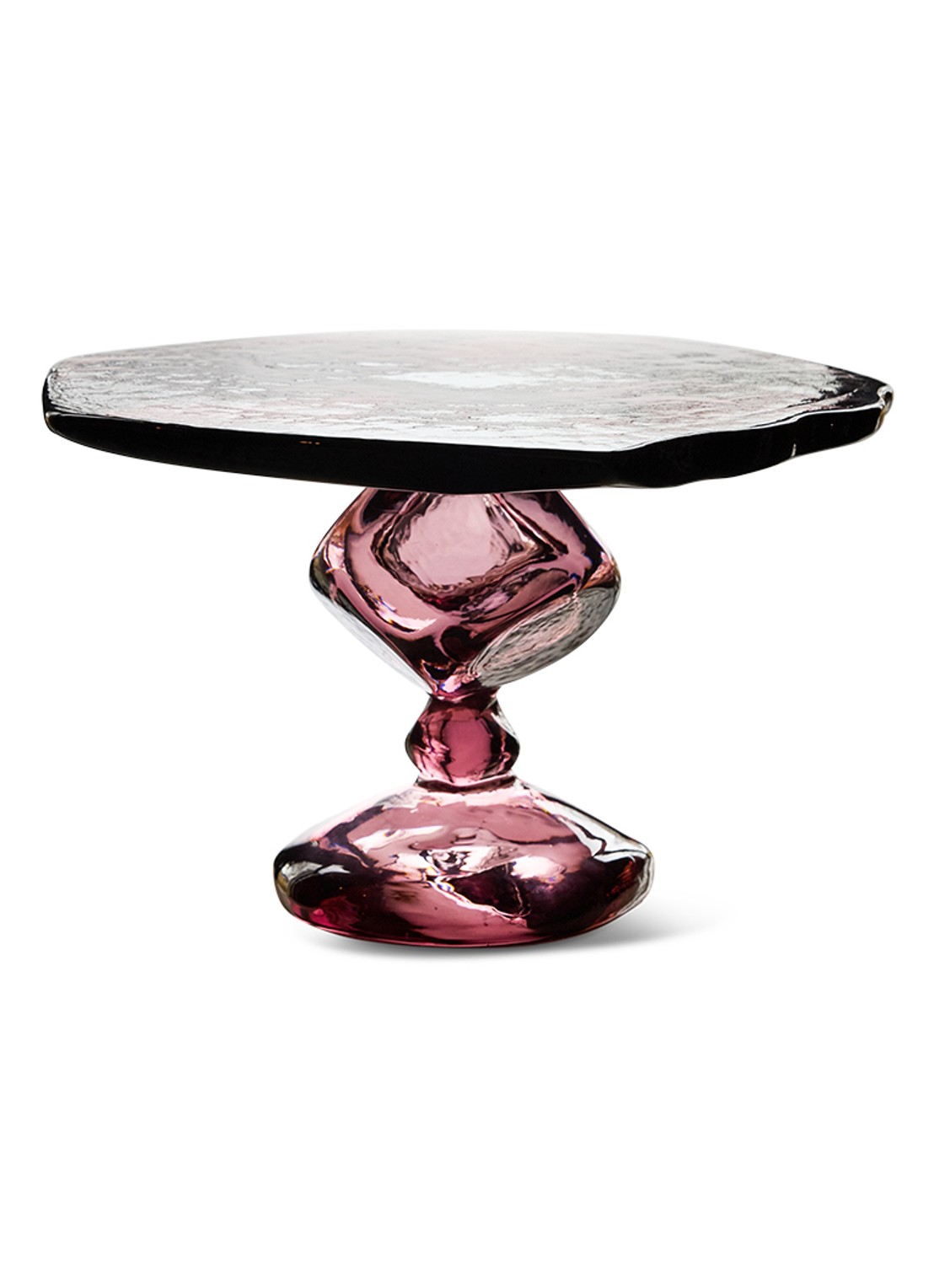 HKliving Nienke Sikkema Jewel taartplateau - voorkant 2 paars