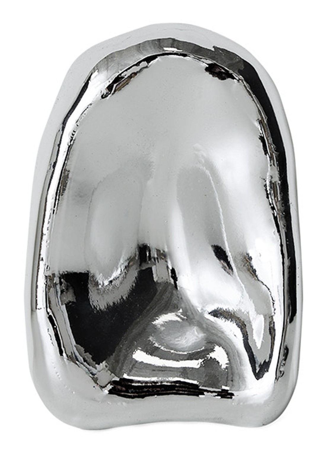 HKliving No. 1 ornament 18 cm - voorkant 2 zilver
