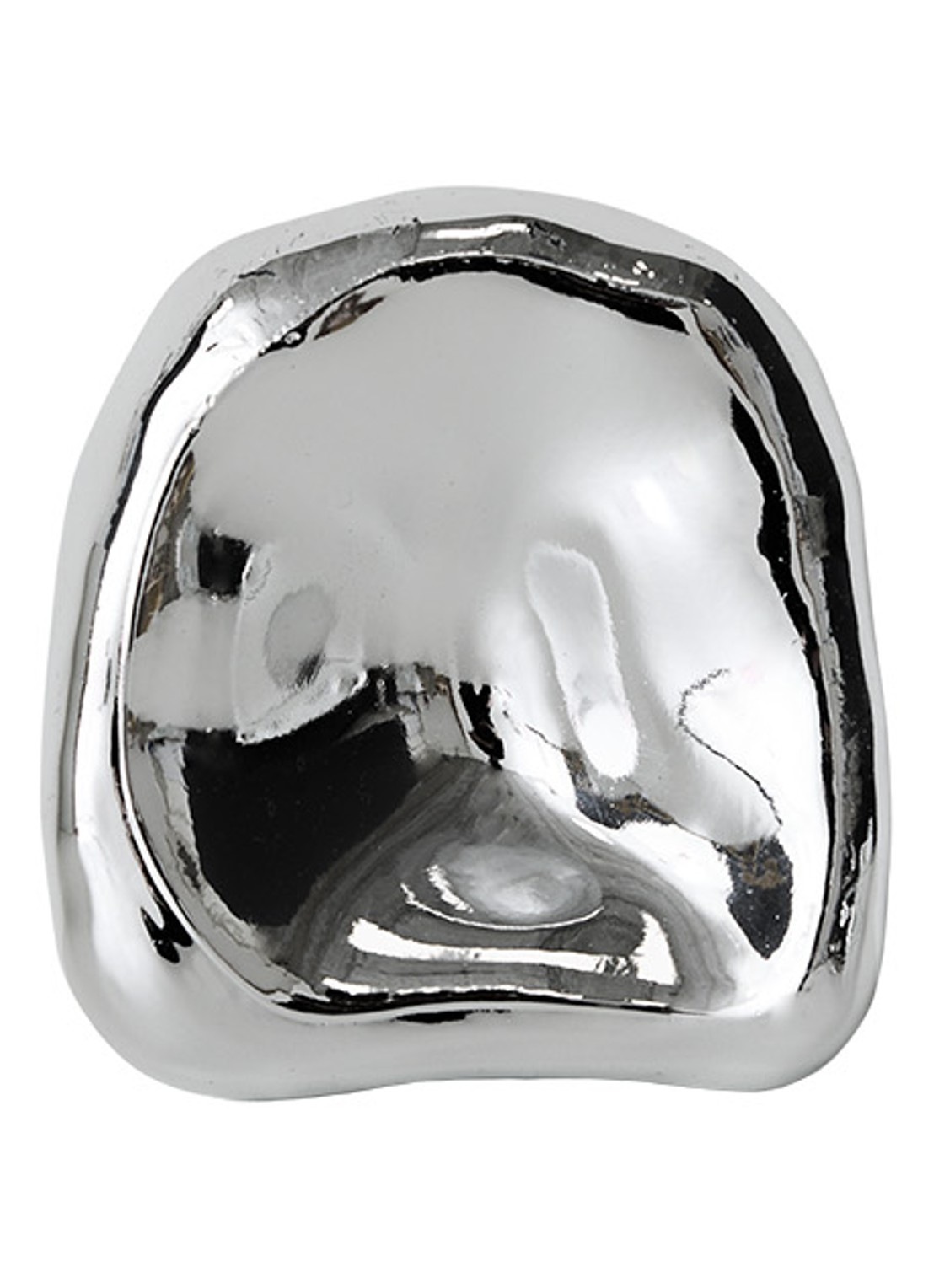 HKliving No. 2 ornament - voorkant 3 zilver