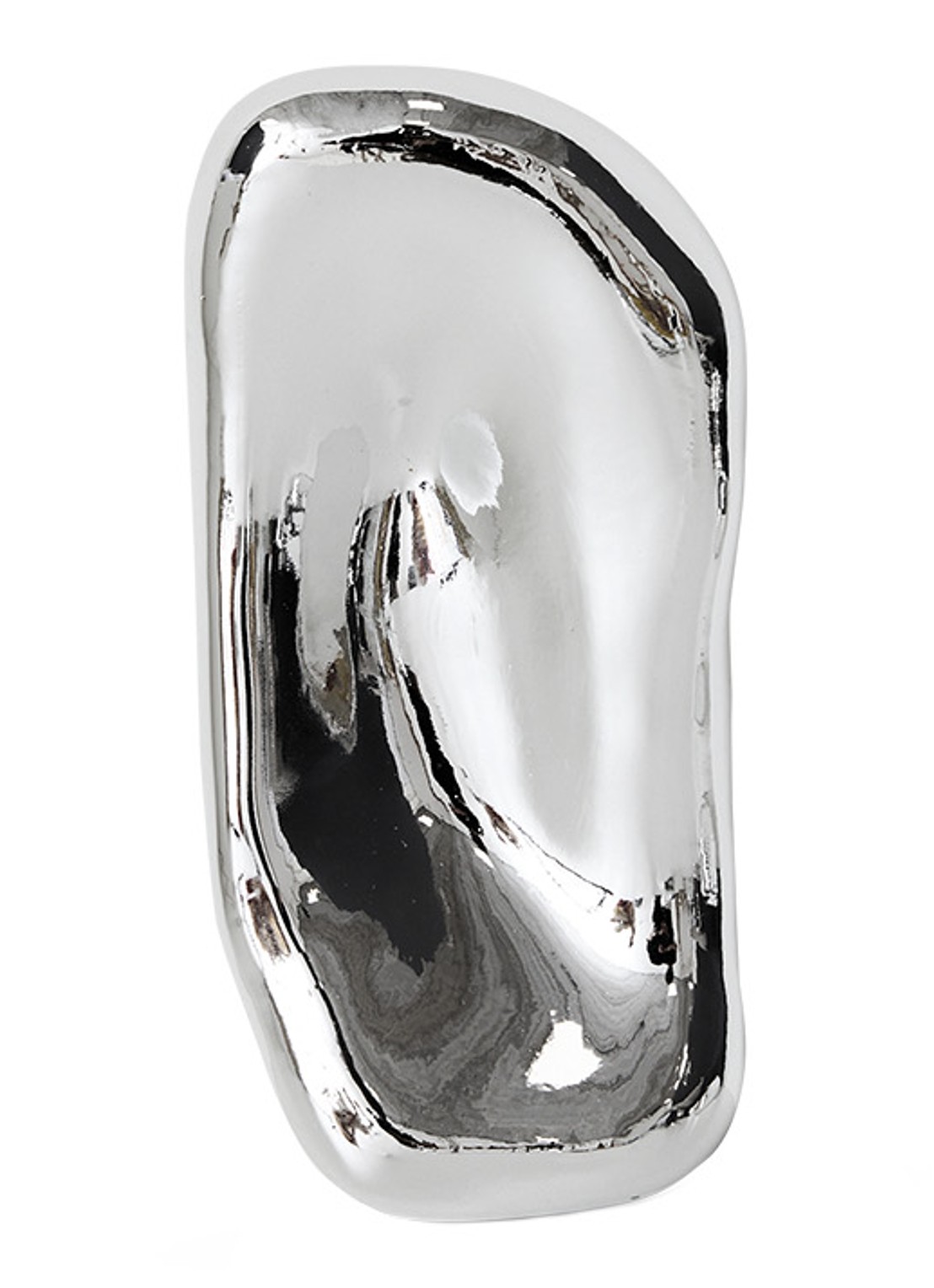 HKliving No. 4 ornament 23,4 cm - voorkant 4 zilver