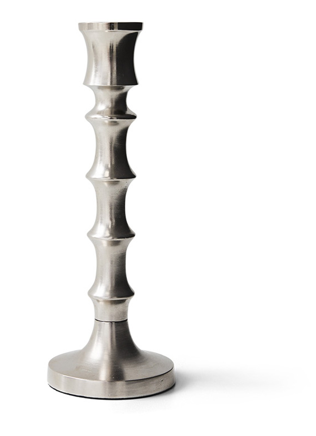 HKliving No. III kandelaar - voorkant zilver