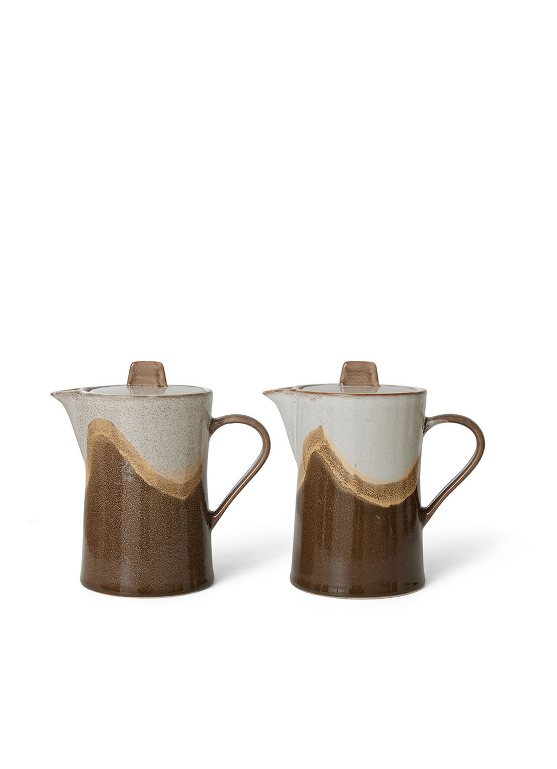 HKliving Oasis theepot 1 liter  - detail multicolor
