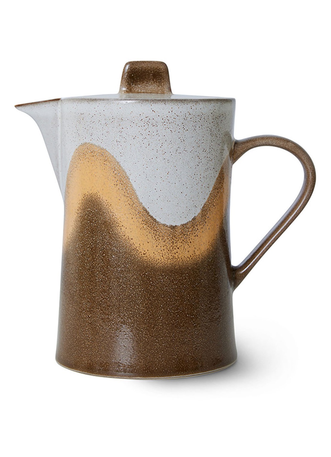 HKliving Oasis theepot 1 liter  - voorkant 3 multicolor