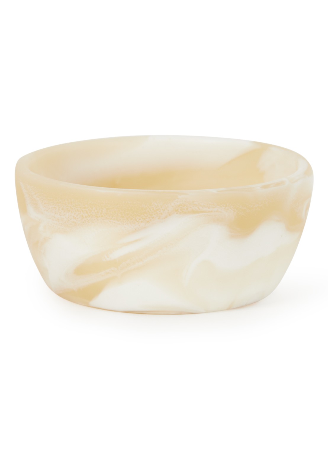 HKliving Patio dipschaal 10 cm - voorkant geel