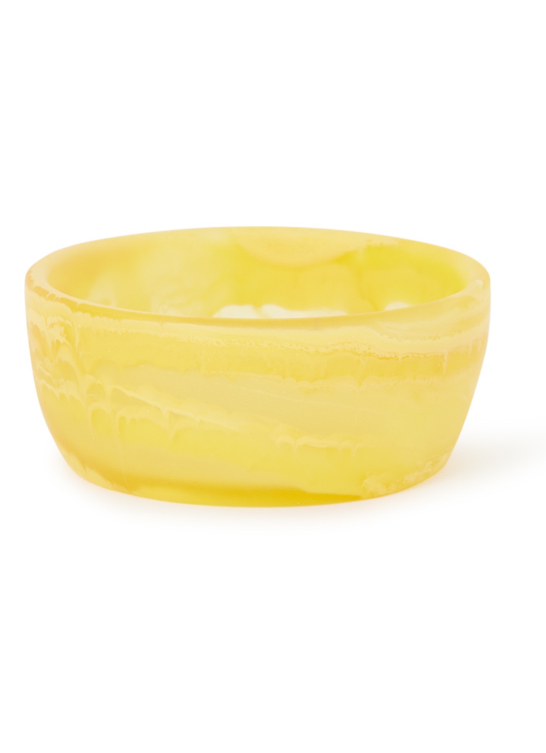 HKliving Patio kom 10 cm - voorkant geel