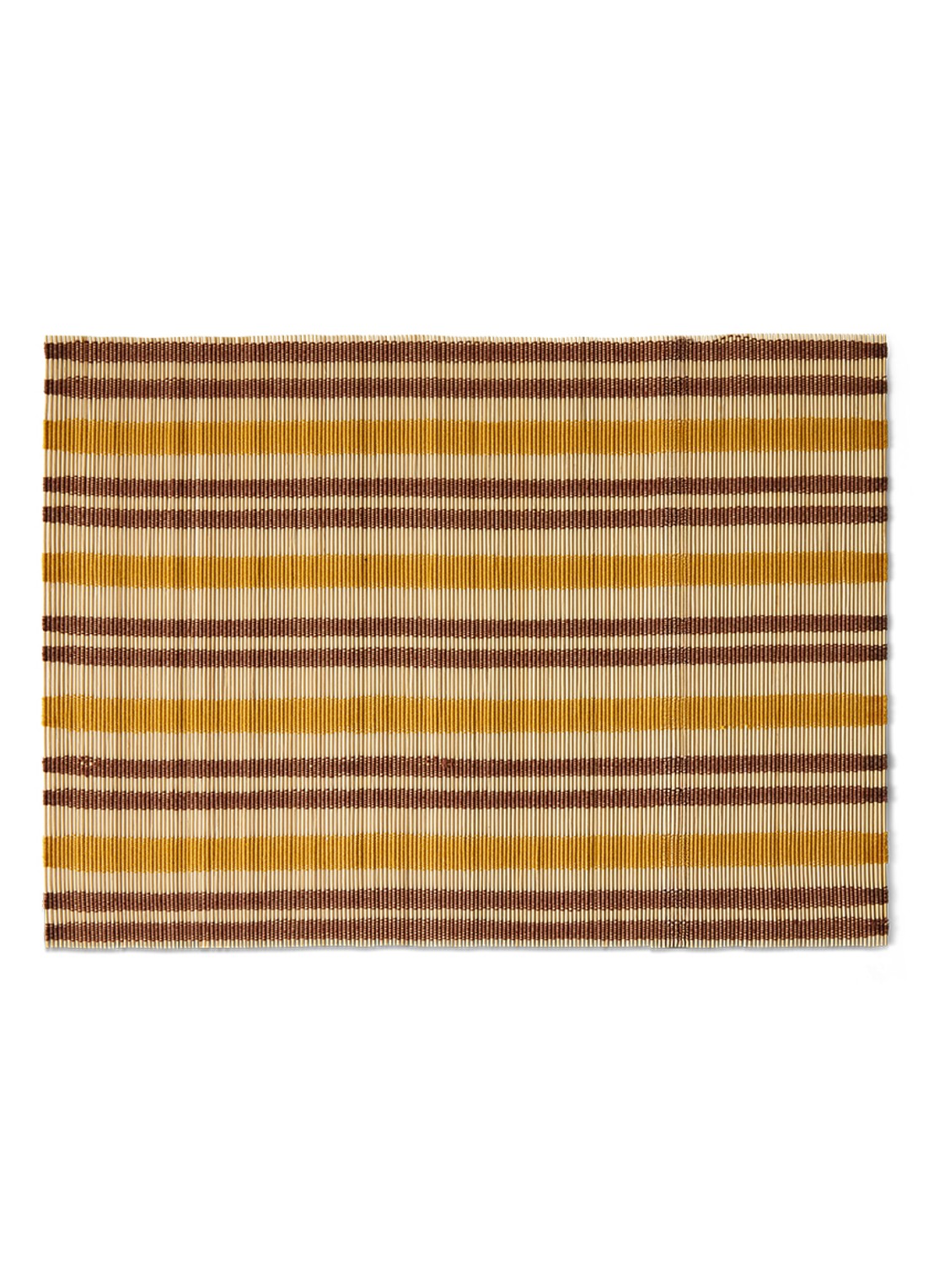 HKliving Placemat 45 x 33 cm - voorkant bruin