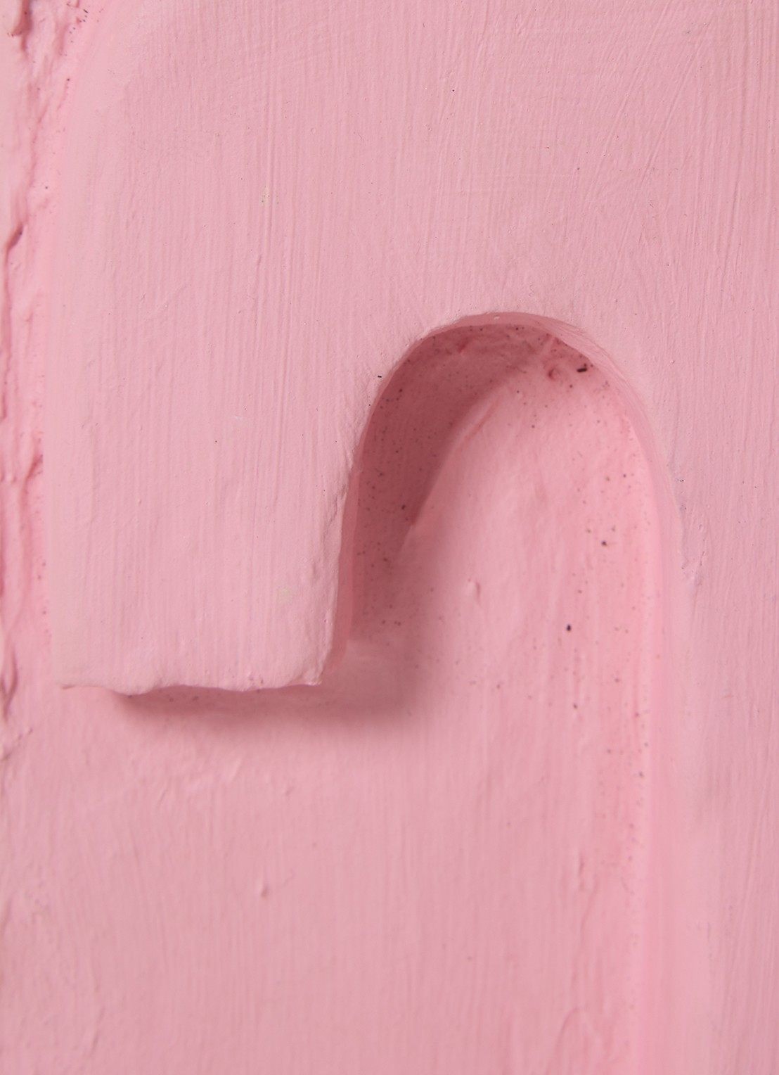 HKliving Pocket Exhibit: Crave wandelement 16 x 12 cm - achterkant roze