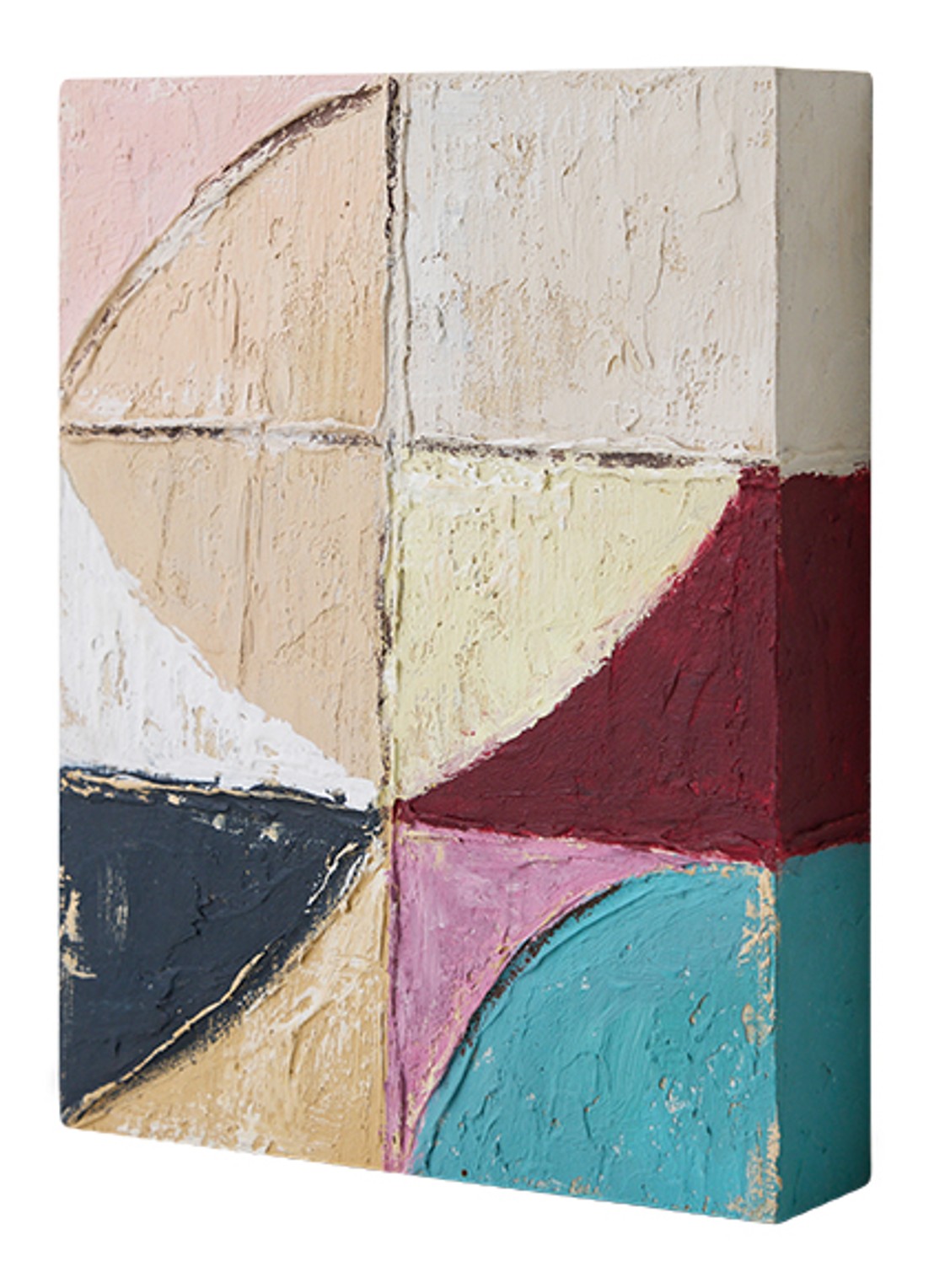 HKliving Pocket Exhibit: Palette wandelement 26 x 20 cm - voorkant 2 roze
