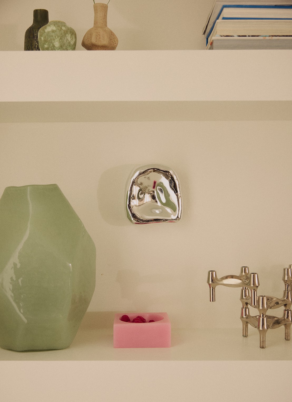 HKliving Pop schaal 12 x 12 cm - detail roze