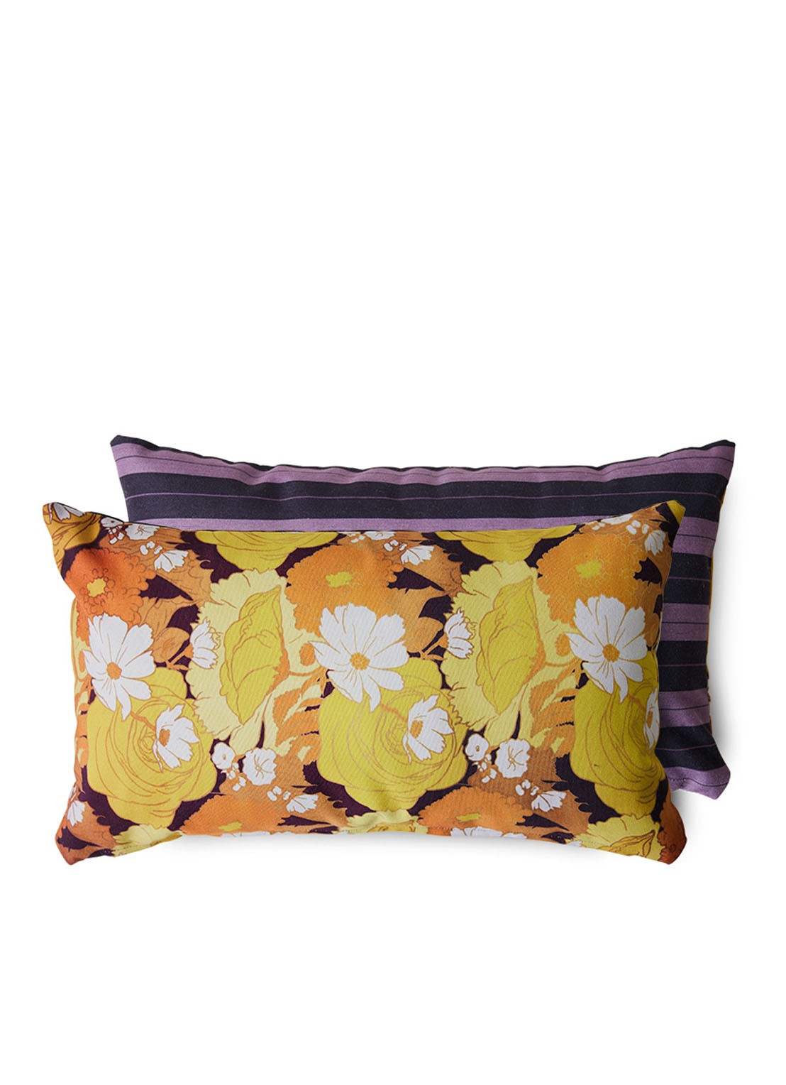 HKliving Printed sierkussen 60 x 35 cm - voorkant multicolor