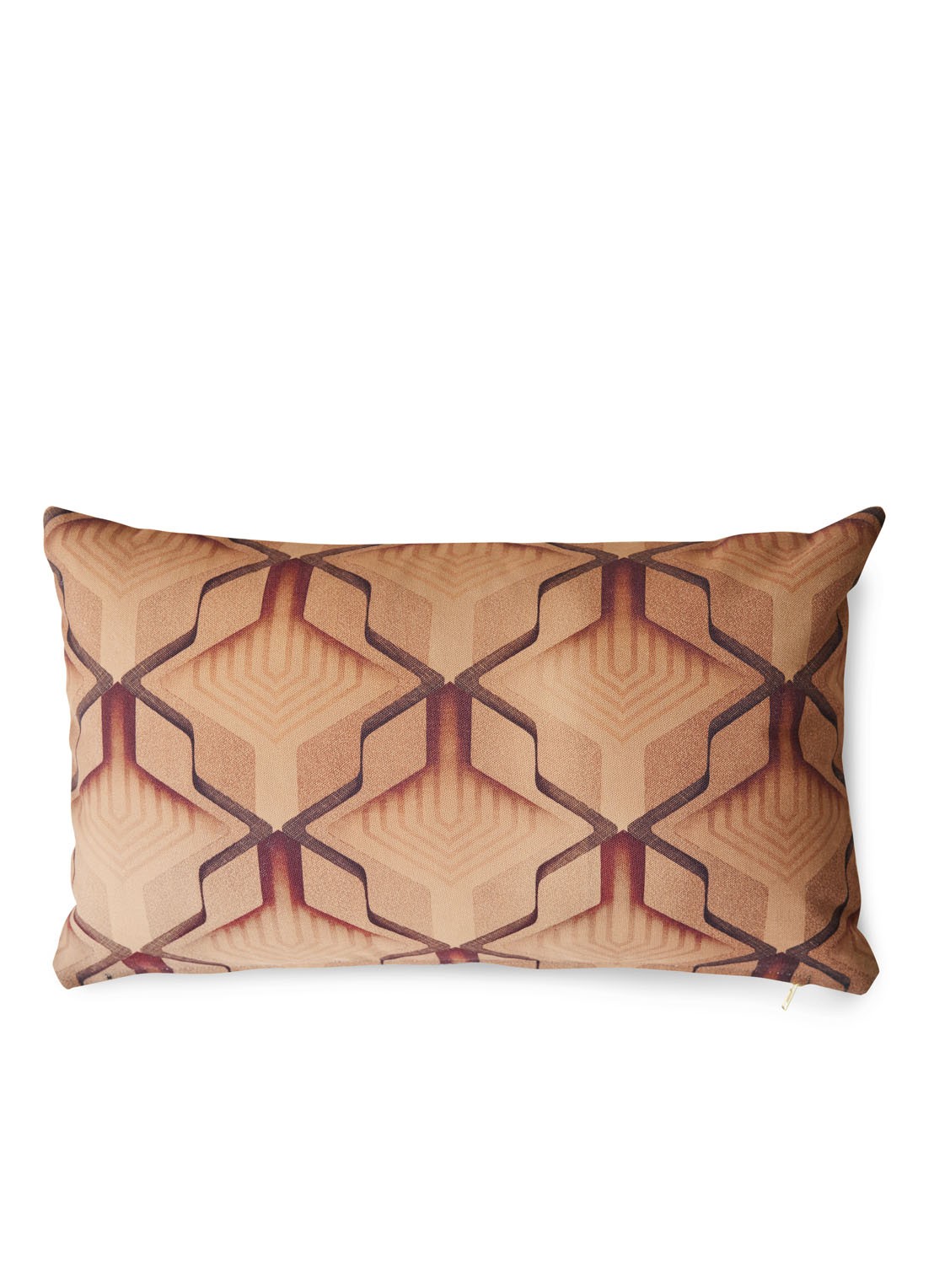 HKliving Printed sierkussen 60 x 35 cm - achterkant multicolor
