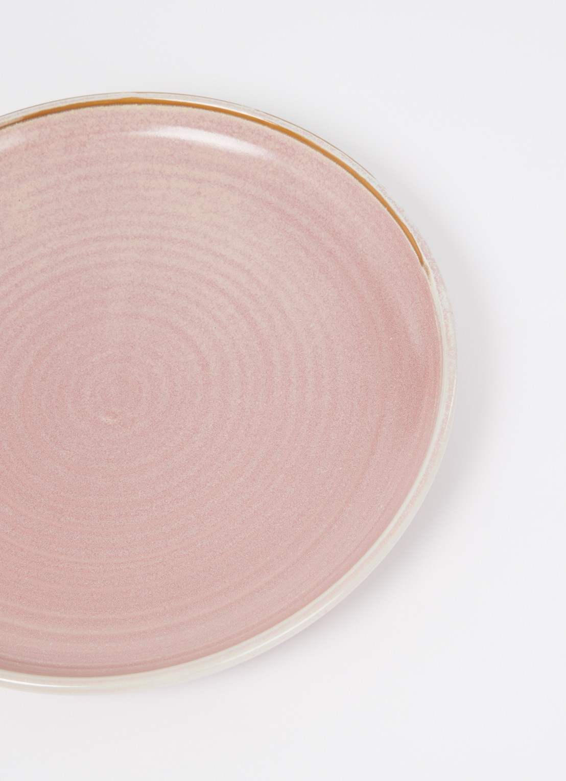 HKliving Rustic dinerbord 26,5 cm - detail 4 oudroze