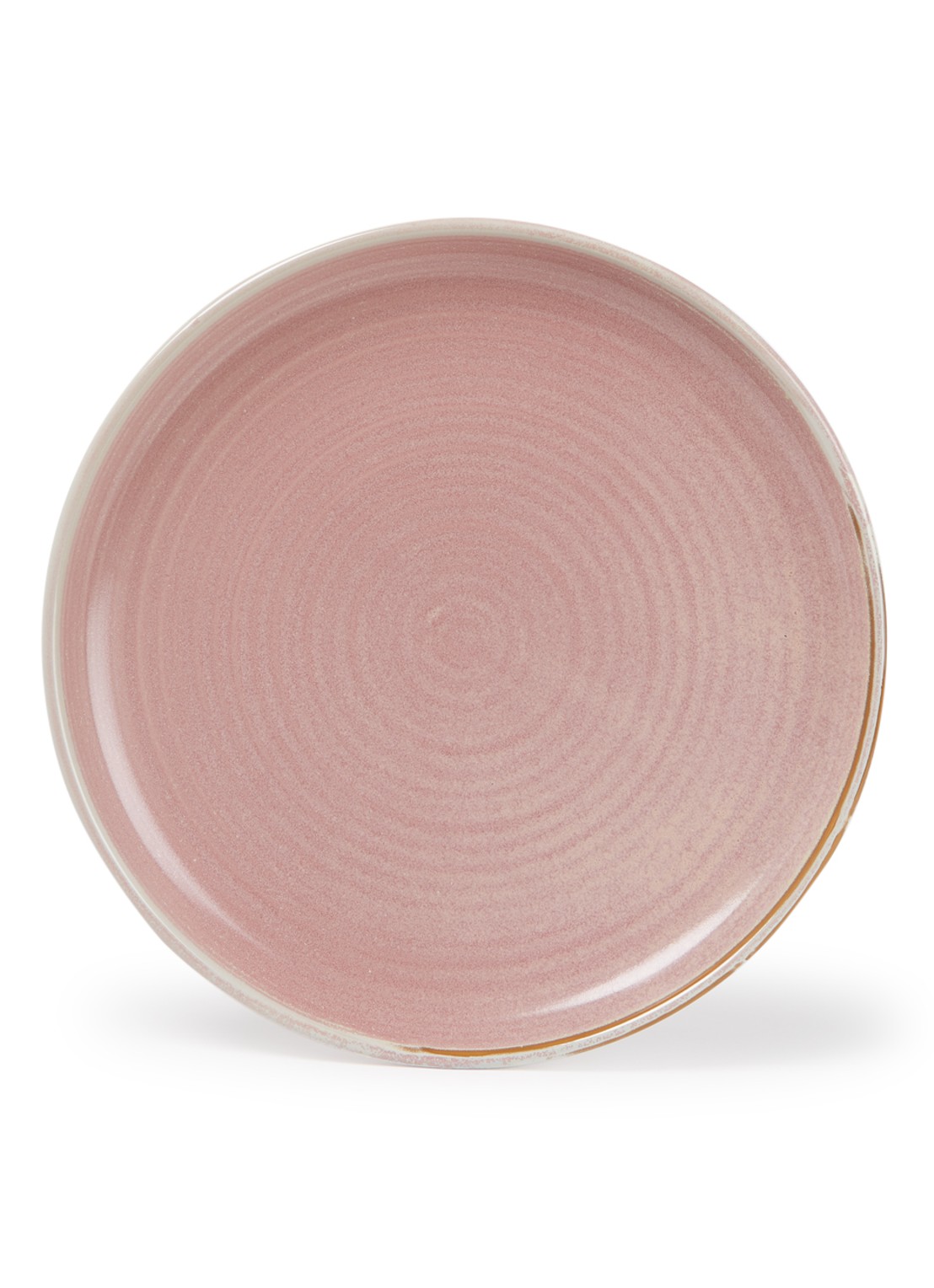 HKliving Rustic dinerbord 26,5 cm - voorkant oudroze