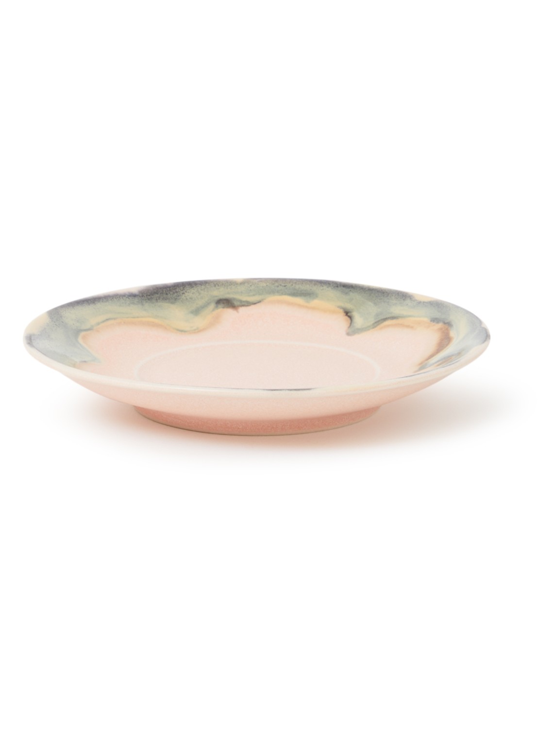 HKliving Saucer schotel 11,5 cm - voorkant oudroze