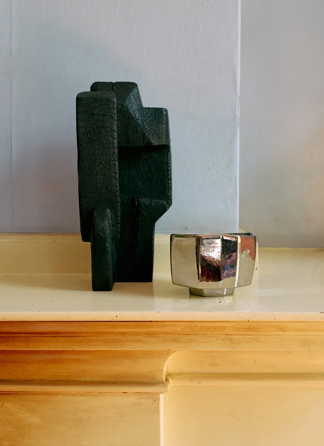 HKliving Schaal 10 cm - achterkant 3 zilver